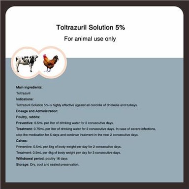 Toltrazuril lausn 5 prósent